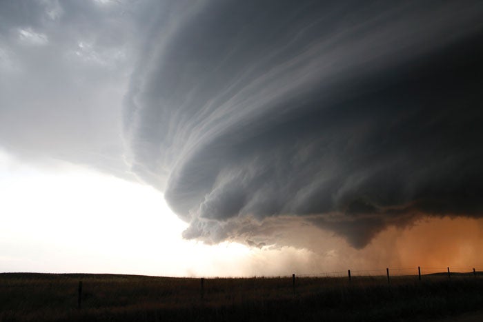 Storm cloud photo