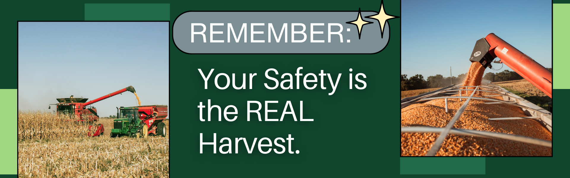 Harvest safety on the farm