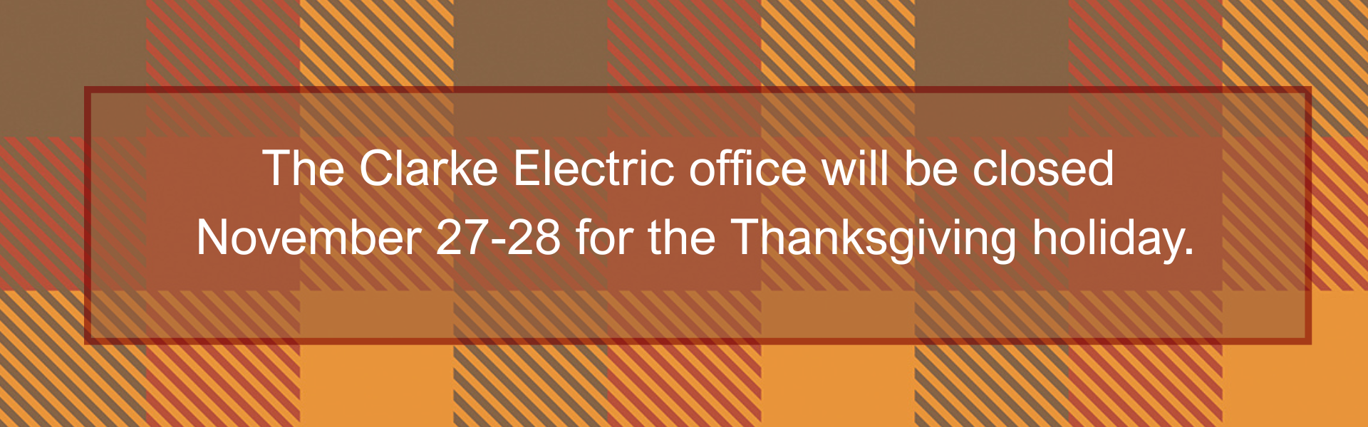 Thanksgiving office close notice