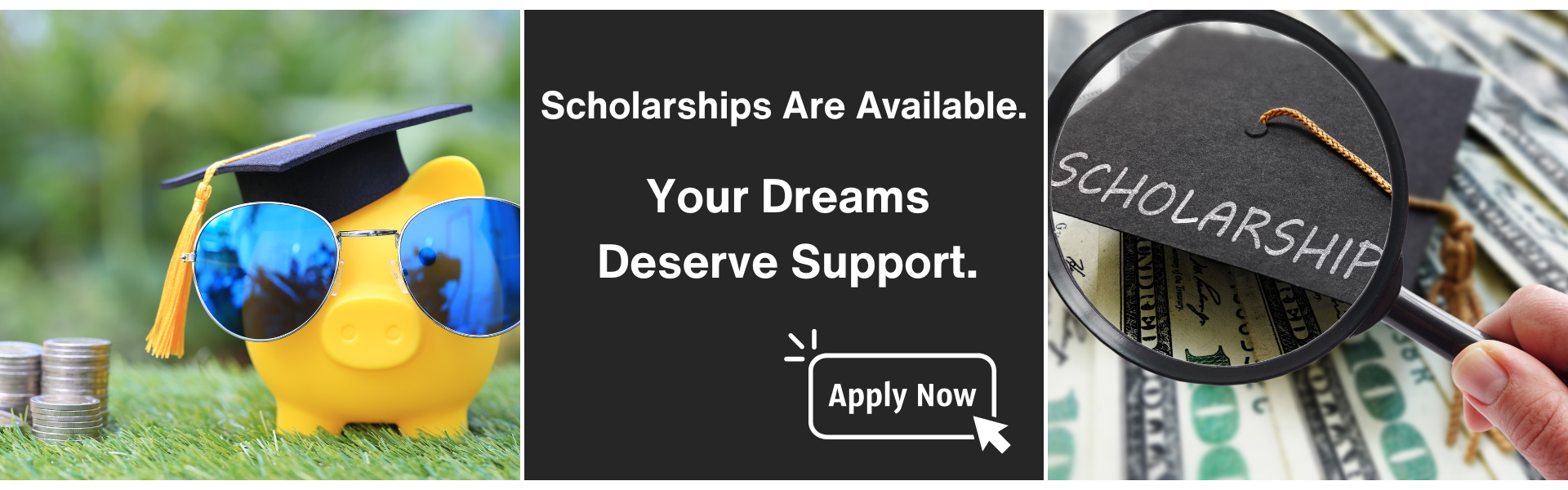 Apply for scholarships today