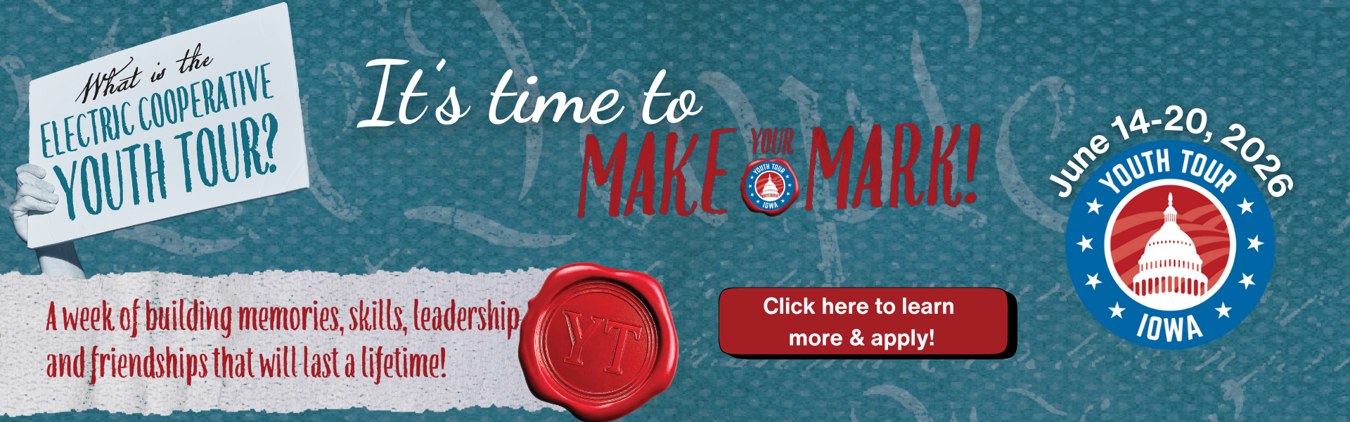 Youth Tour information slide