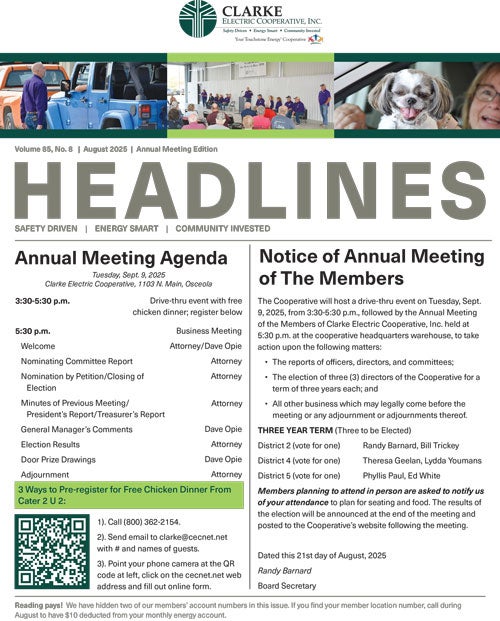 Image link to current newsletter