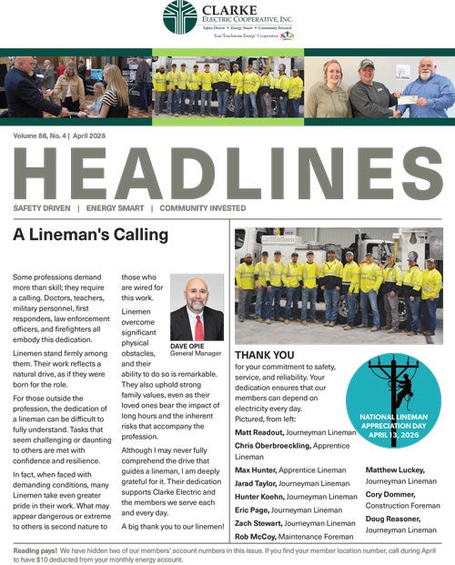 Image link to current newsletter