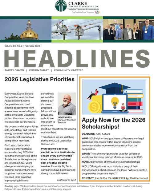 Link to current newsletter