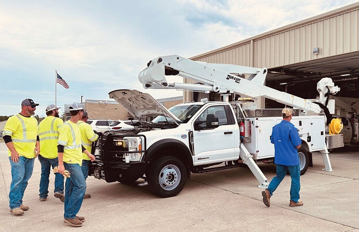 New service truck